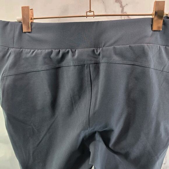 Eddie Bauer Pants Womens Medium Gray Travex Nylon Stretch Climb Pull Straight - Picture 6 of 11